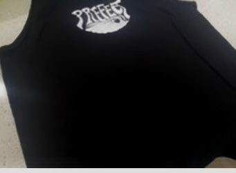 Prefect Wave Logo Black Tank- XL