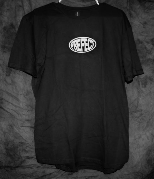 Prefect Logo Black T-shirt- Large