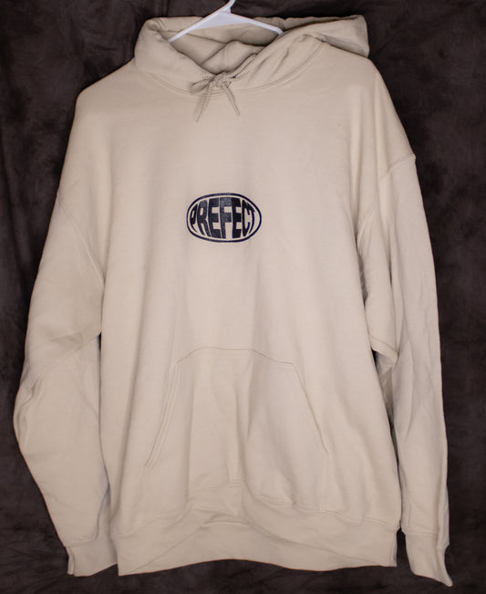 Don't Die Wondering White Hoodie- Large