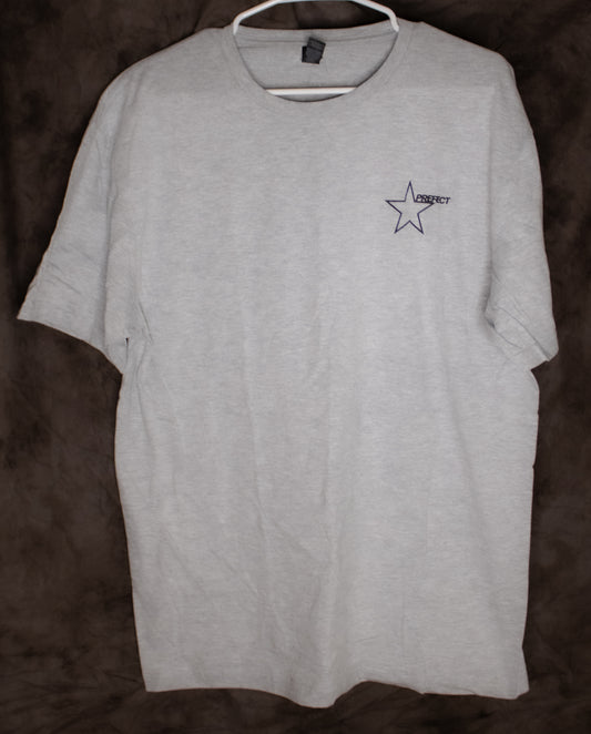 Star Logo Gray T-shirt- Medium