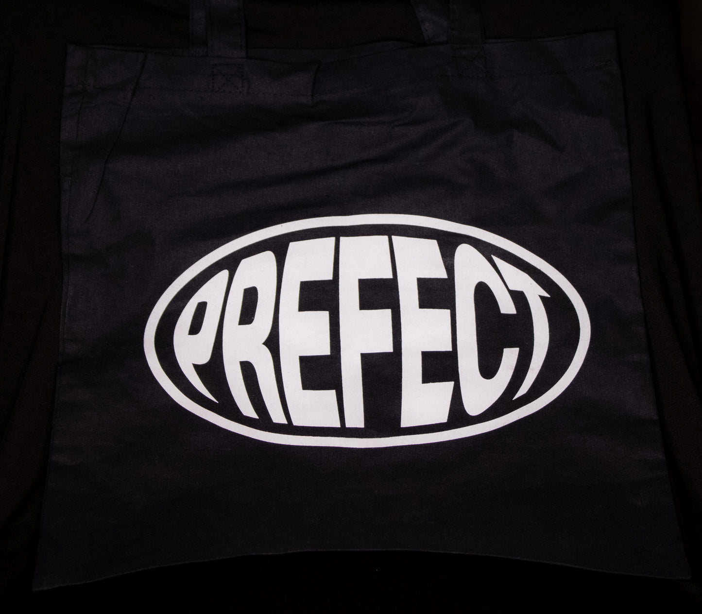 Prefect Logo Black Tote Bag